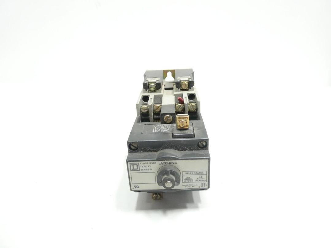 SQUARE D 8501 XO40 CONTROL RELAY 120V-AC