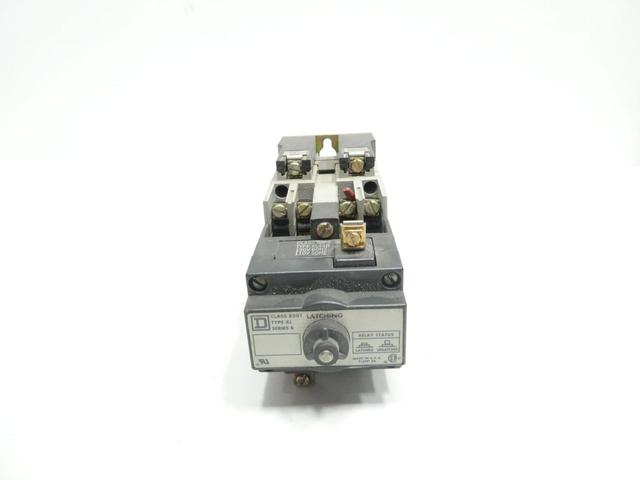 SQUARE D 8501 XO40 CONTROL RELAY 120V-AC