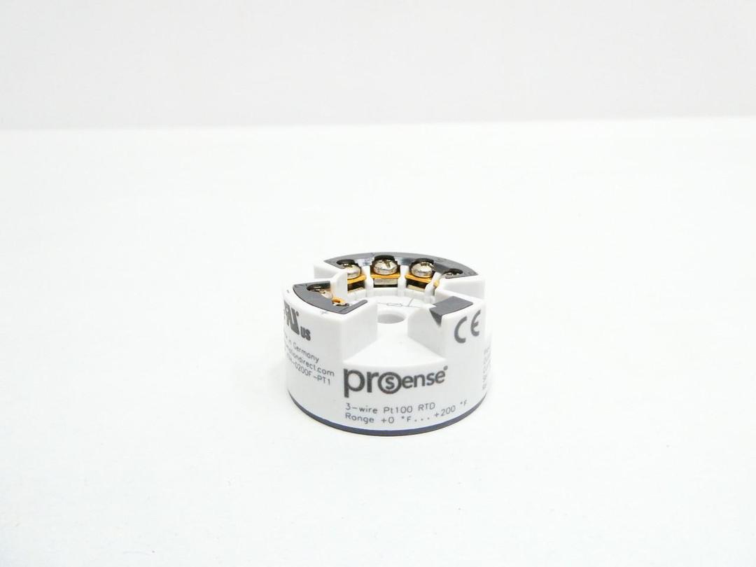 AUTOMATION DIRECT XTH-0200F-PT1 PROSENSE TEMPERATURE TRANSMITTER 0-200F 8-35V-AC