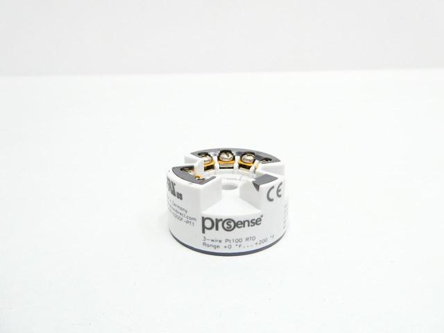 AUTOMATION DIRECT XTH-0200F-PT1 PROSENSE TEMPERATURE TRANSMITTER 0-200F 8-35V-AC