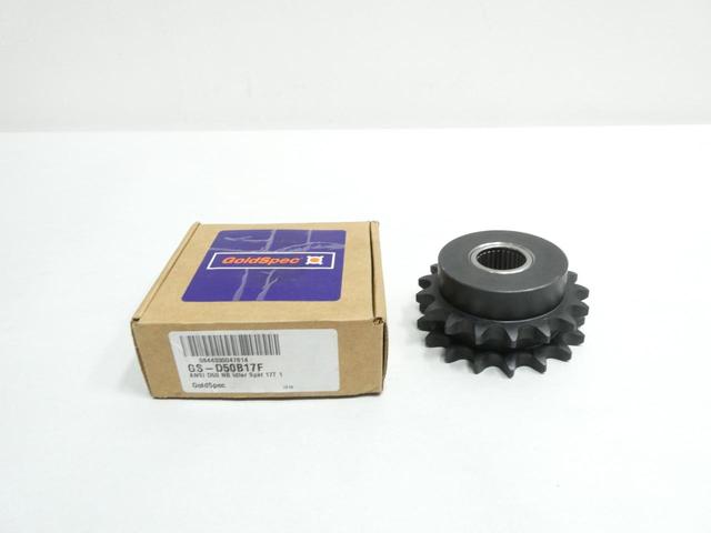 GOLDSPEC GS-D50B17F DOUBLE IDLER CHAIN SPROCKET 1IN 17T