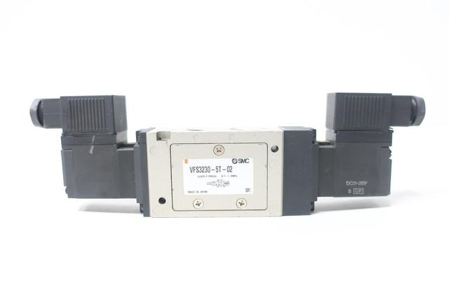 SMC VFS3230-5T-02 PNEUMATIC SOLENOID VALVE 21-26V-DC 1/4IN 1.0MPA NPT