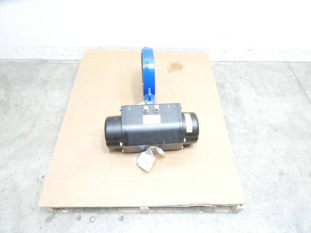 KEYSTONE AR1 PNEUMATIC IRON WAFER BUTTERFLY VALVE 10IN