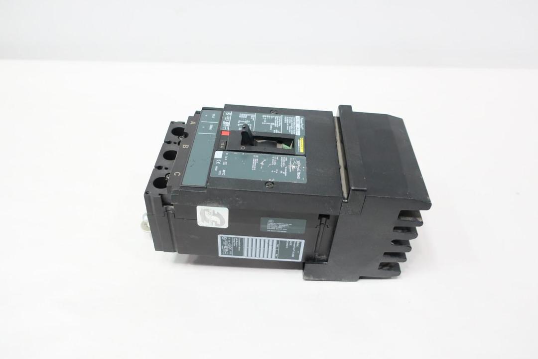 SQUARE D HJA36015 MOLDED CASE CIRCUIT BREAKER 3P 15A AMP 600V-AC 250V-DC