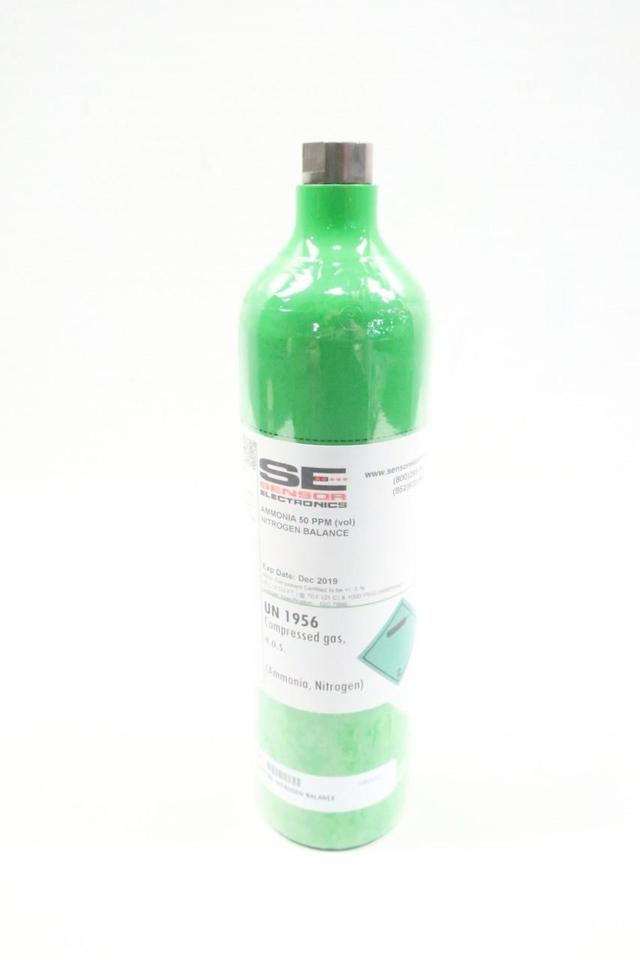 SENSOR ELECTRONICS 1420086 AMMONIA/NITROGEN BALANCE COMPRESSED GAS TANK