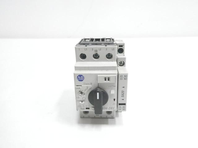 ALLEN BRADLEY 140M-D8V-B16 MANUAL STARTER 1-1.6A AMP 1HP