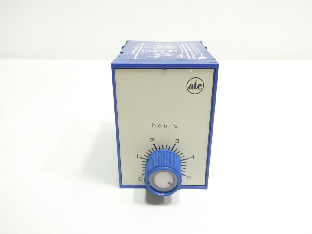 ATC 322B TIME DELAY RELAY 0-5HR 120V-AC
