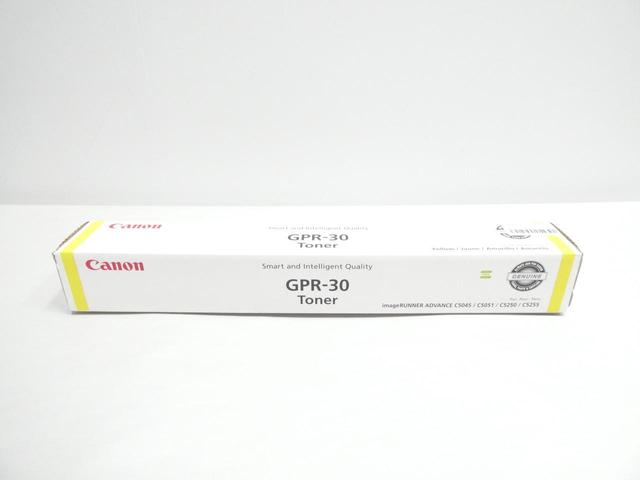 GENUINE OEM CANON GPR-30 YELLOW TONER CARTRIDGE