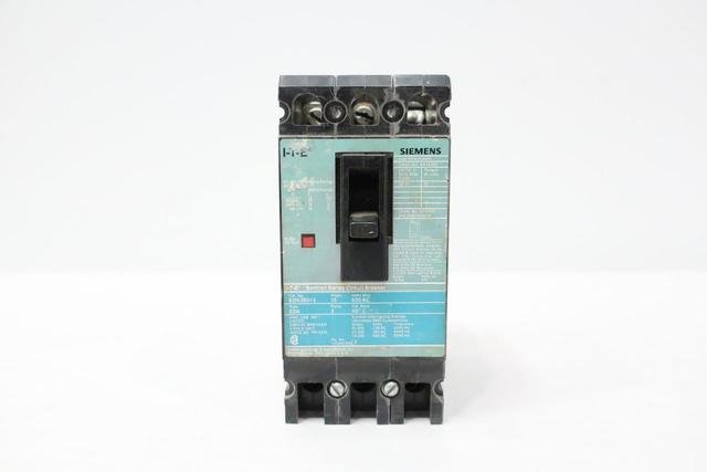 SIEMENS ED63B015 MOLDED CASE CIRCUIT BREAKER 3P 15A 600V-AC