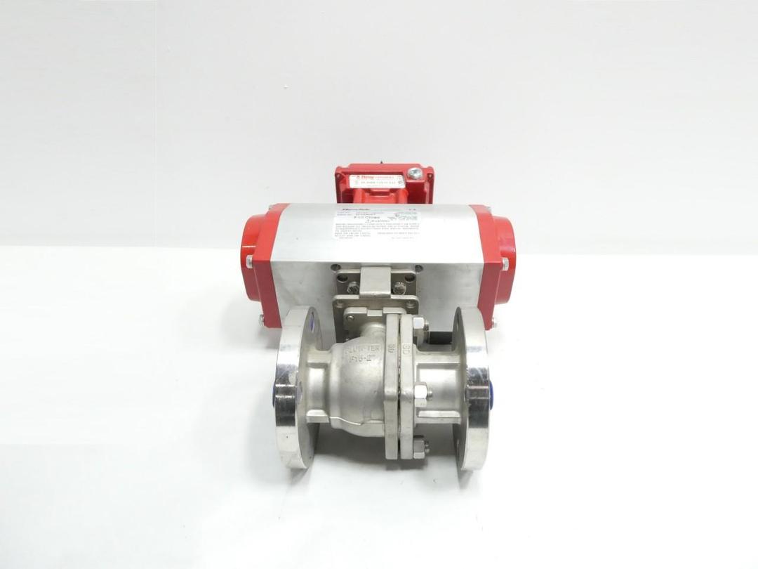FLOWTEK F15 931193-113A0632 50-0406-12610-532 PNEUMATIC CONTROL VALVE 2IN 150