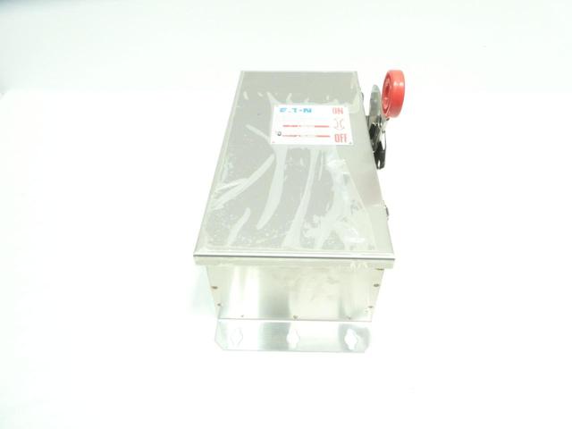 EATON DH362NWK FUSIBLE DISCONNECT SWITCH 3P 60A AMP 600V-AC