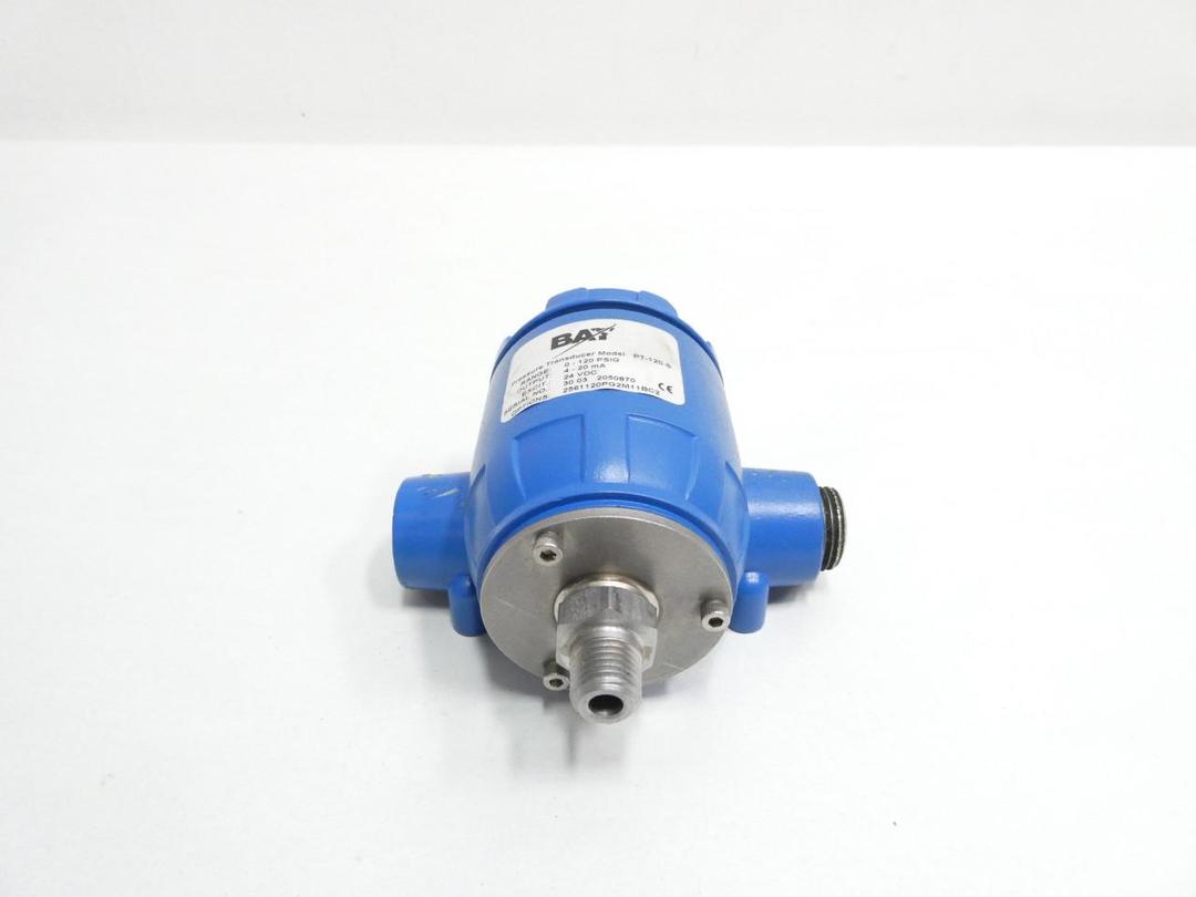 BAY PT-120-S PRESSURE TRANSDUCER 0-120PSI 24V-DC
