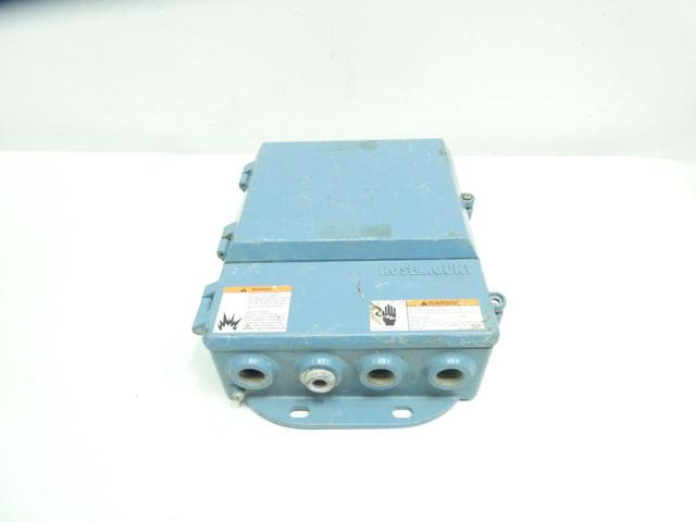 ROSEMOUNT 8712ESR1A1N5 MAGNETIC FLOW METER TRANSMITTER 90-250V-AC