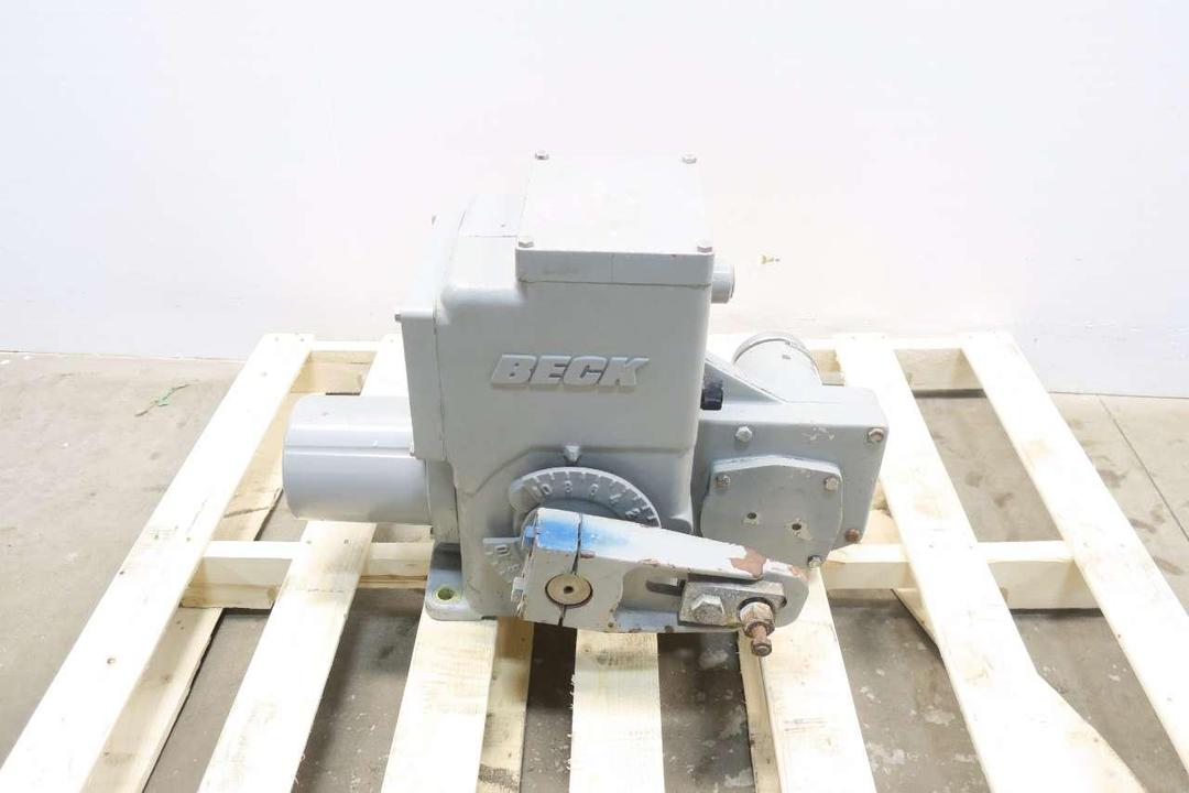 BECK 11-306-069897-01-01 20-2705-21 ROTARY ACTUATOR DRIVE 120V-AC 80VA D532684