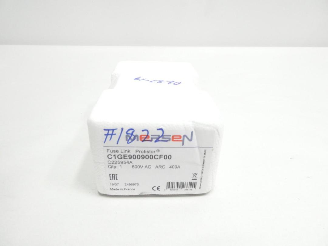 MERSEN C1GE900900CF00 PROTISTOR FUSE LINK 400A AMP 600V-AC