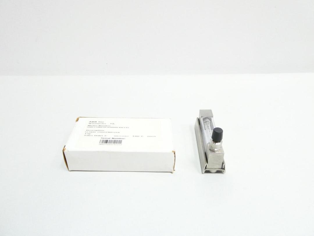 ABB 10A6134NB1B1X0 VARIABLE AREA FLOW METERSCFH AIR AT 0-10 PISG 1/4IN NPT
