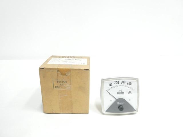 CROMPTON 016-01AA-ECSF AMMETER 0-500DC AMP