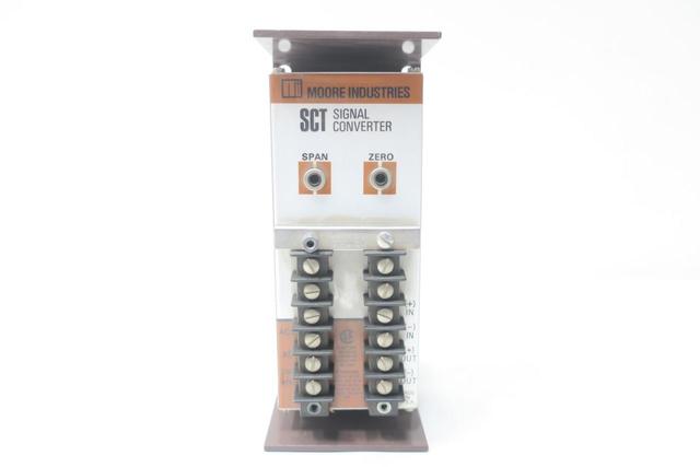 MOORE INDUSTRIES SCT/10-50MA/10-50MA/117AC SIGNAL CONVERTER