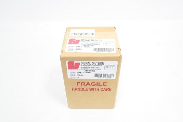 FEDERAL SIGNAL LSLD-120A AMBER LIGHT MODULE 120V-AC
