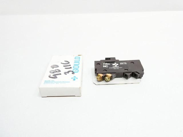 GOULD F10NCL AUXILIARY INTERLOCK 600V-AC