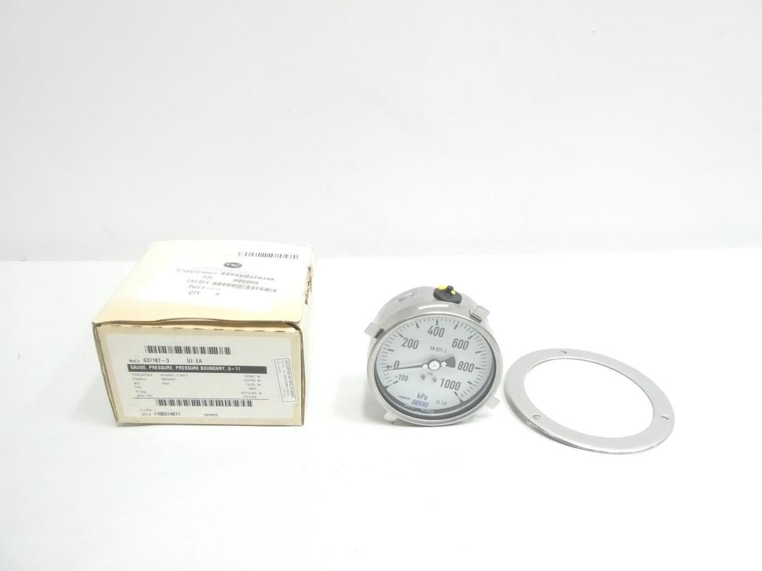WIKA 232.50.100 PRESSURE GAUGE 1/2IN NPT -100-1000KPA
