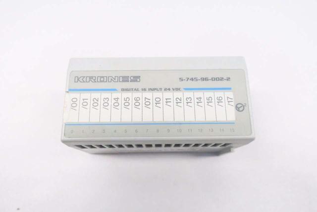 KRONES 5-745-96-002-2 16 SOURCE SER A REV A01 FLEX I/O INPUT MODULE D547566