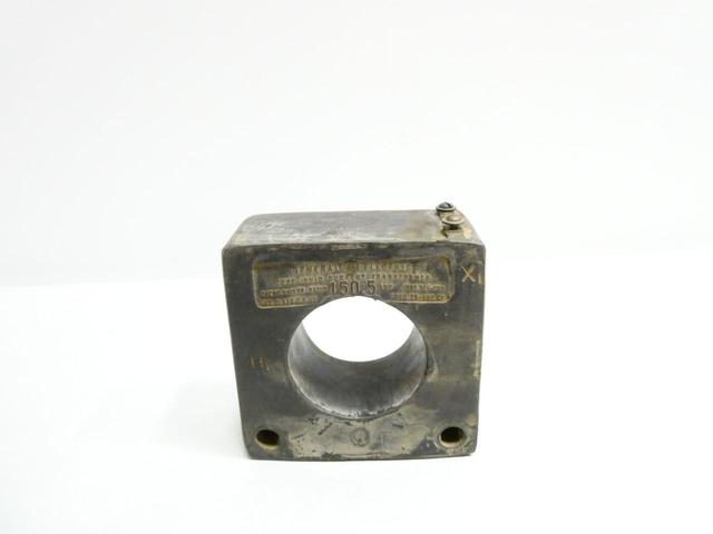 GENERAL ELECTRIC GE JCH-0 631X28 CURRENT TRANSFORMER 150:5 0.6KV-AC