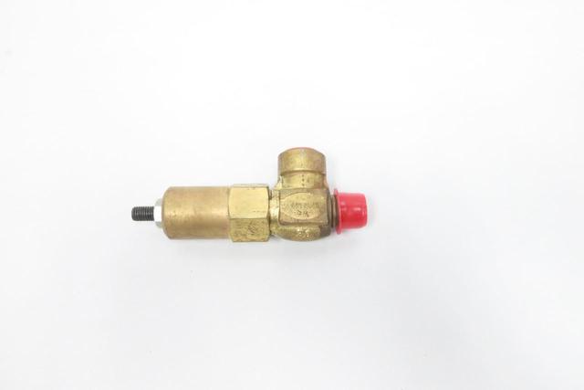 HOKE 6512L4B BRASS RELIEF VALVE 1/4IN NPT