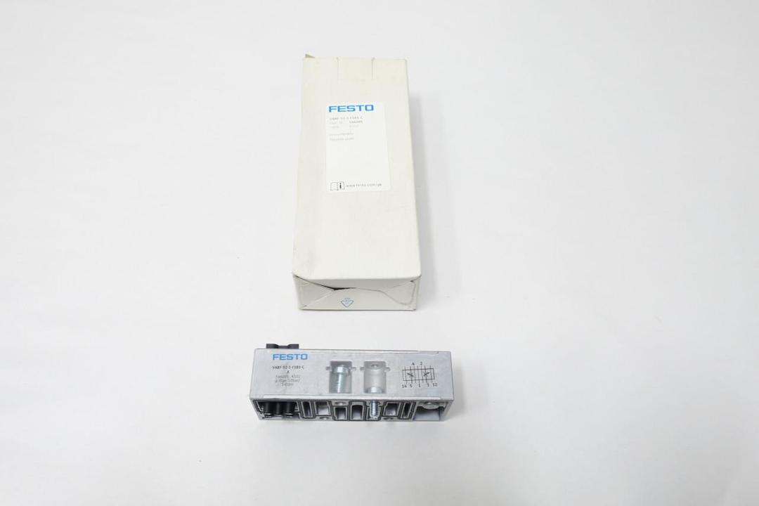 FESTO VABF-S2-1-F1B1-C THROTTLE PLATE 145PSI