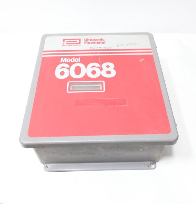 PANAMETRICS 6068 ULTRASONIC FLOW METER 120V-AC