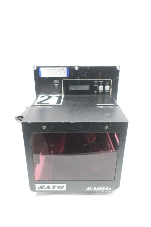 SATO M-8485SE BARCODE PRINTER 100-120/200-240V-AC