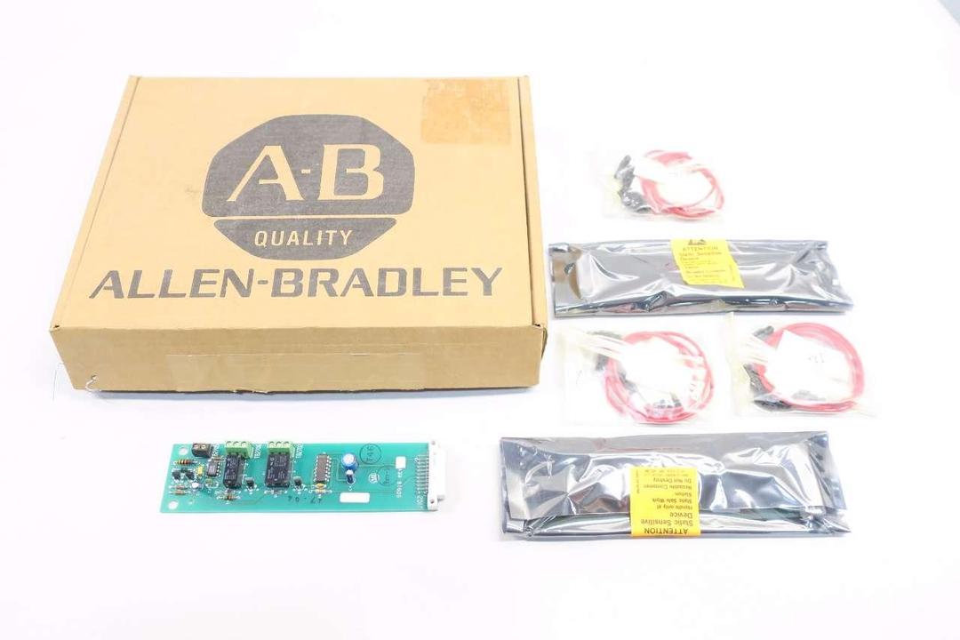ALLEN BRADLEY 1334-MOD-W3 MOTOR DRIVE FAULT/RUN CONTACT CARD KIT D553782