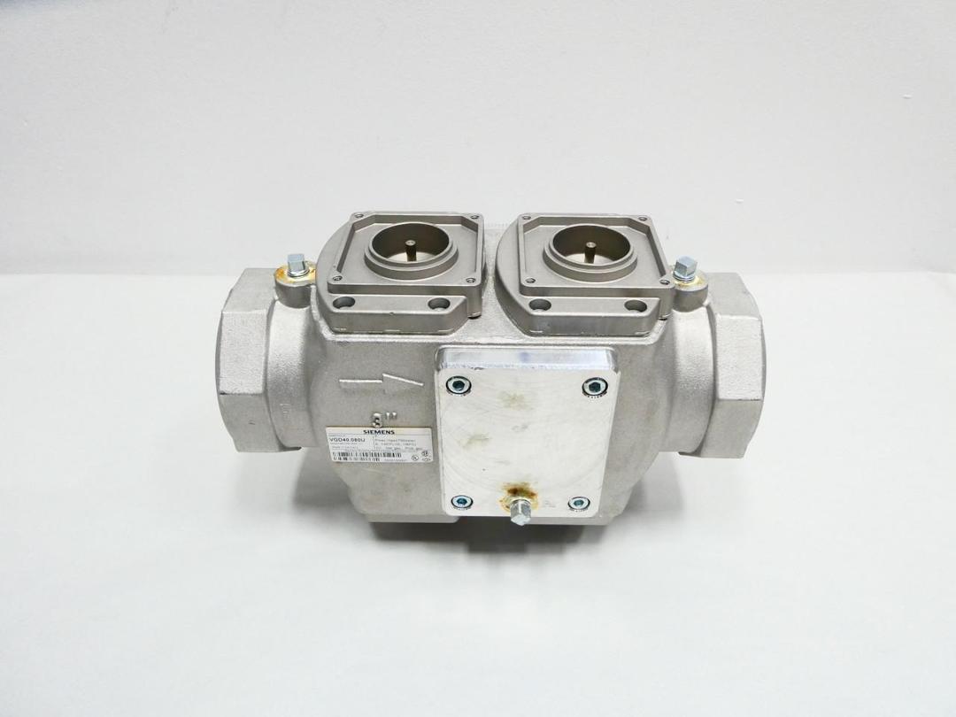 SIEMENS VGD40.080U DOUBLE SAFETY VALVE 10PSI
