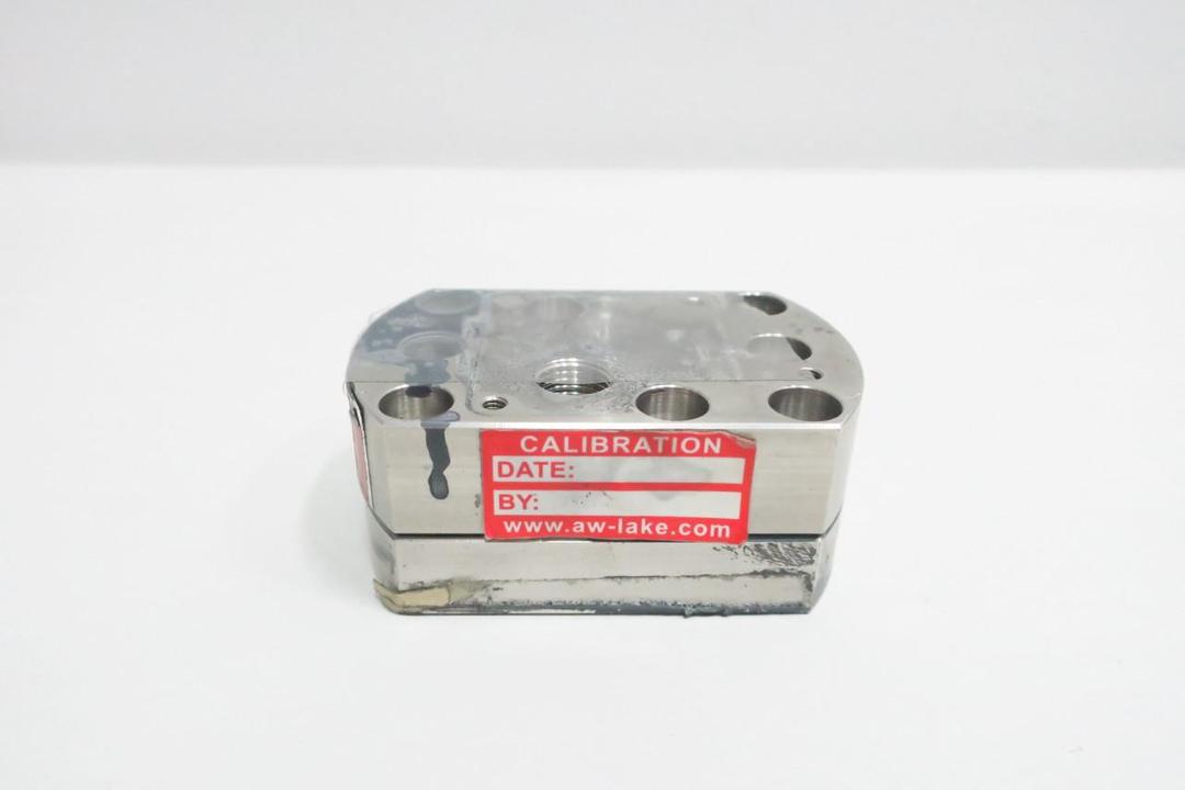 AW GEAR METERS JVS-10SLGFS POSITIVE DISPLACEMENT FLOW METER