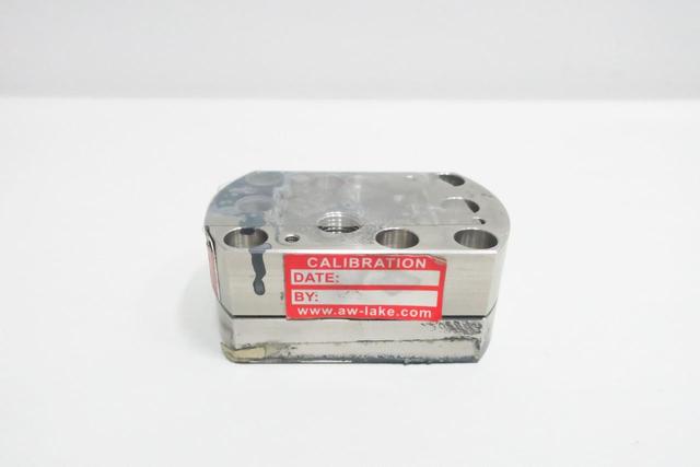 AW GEAR METERS JVS-10SLGFS POSITIVE DISPLACEMENT FLOW METER