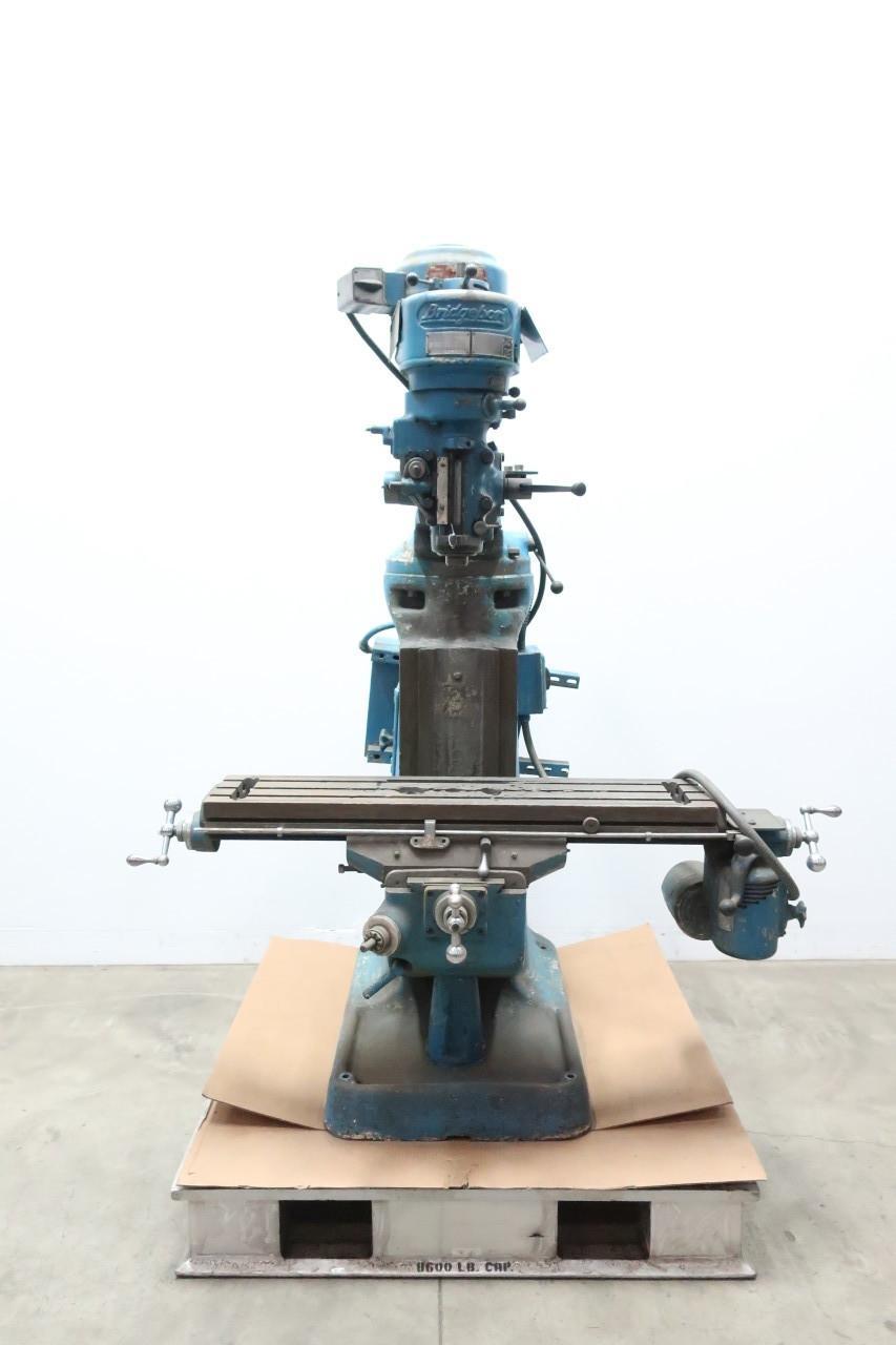 BRIDGEPORT SERIES 1 STANDARD KNEE MILL 1HP 1735RPM 208/220/440V-AC