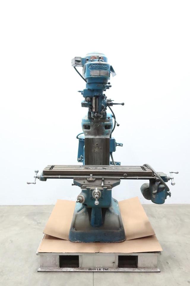 BRIDGEPORT SERIES 1 STANDARD KNEE MILL 1HP 1735RPM 208/220/440V-AC