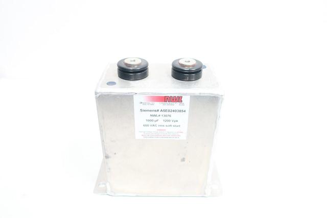 SIEMENS A5E02403854 CAPACITOR 1200VPK 1000UF 600V-AC
