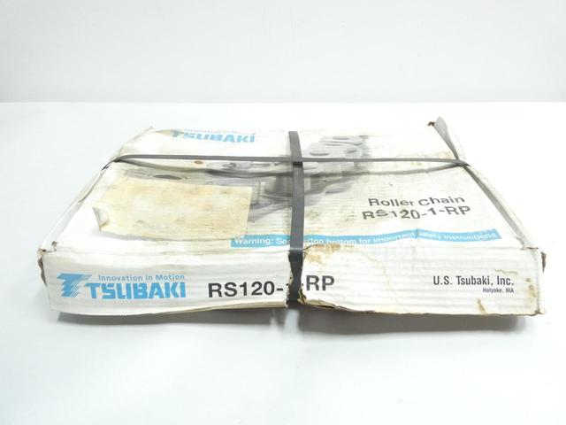 TSUBAKI RS120-1-RP SINGLE ROLLER CHAIN 10FT 1-1/2IN