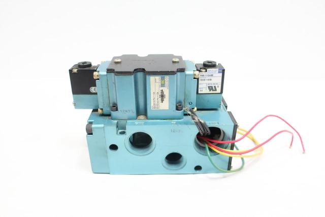 MAC 6531B-613-PM-111DA PNEUMATIC SOLENOID VALVE 120V-AC 150PSI