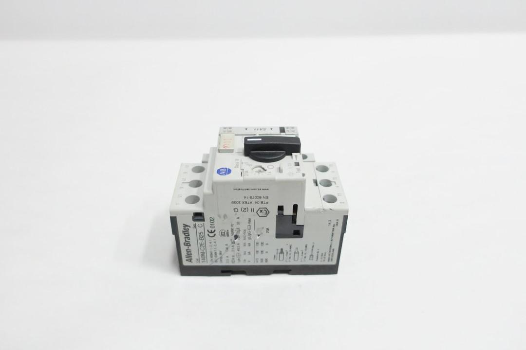 ALLEN BRADLEY 140M-C2E-B25 MANUAL STARTER 1.6-2.5A AMP 1-1/2HP