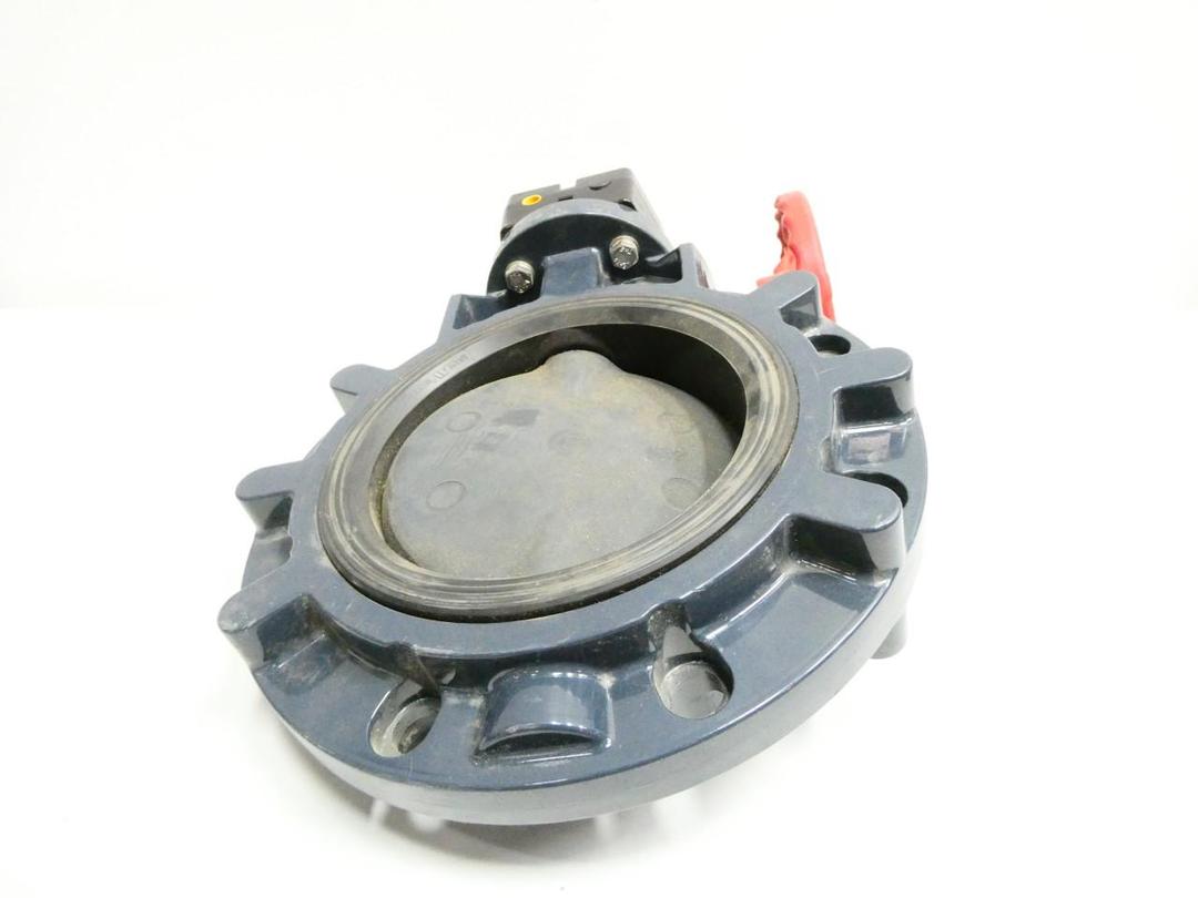 ASAHI 57 MANUAL PVC LUGGED BUTTERFLY VALVE 200 8IN