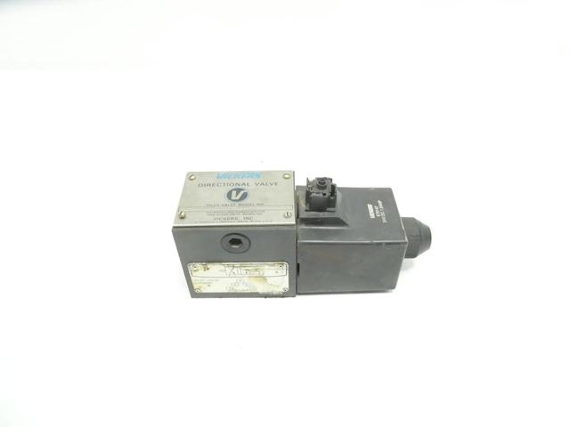 VICKERS DG4S4010AUH60LH HYDRAULIC DIRECTIONAL CONTROL VALVE 24V-DC