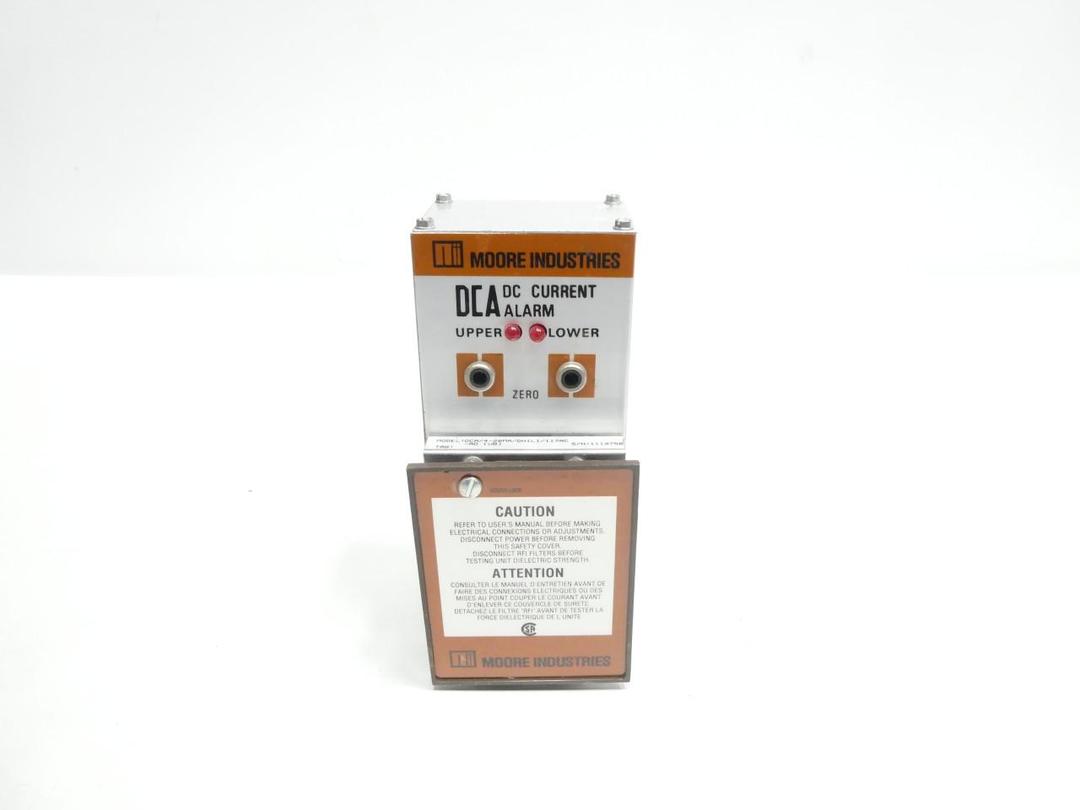 MOORE DCA/4-20MA/DH1L1/117AC-AD DCA DC CURRENT ALARM 