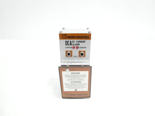 MOORE DCA/4-20MA/DH1L1/117AC-AD DCA DC CURRENT ALARM 