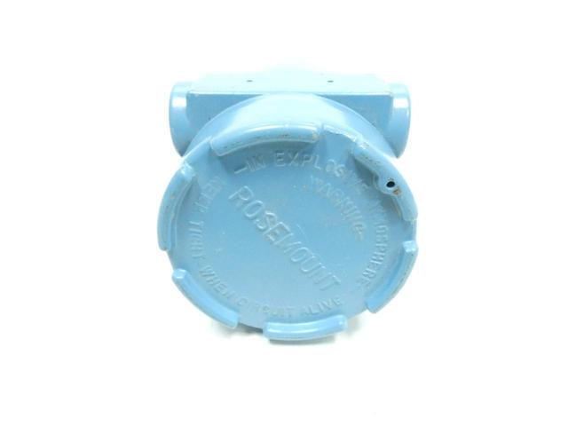 ROSEMOUNT 0444TE2D1A2NA TEMPERATURE TRANSMITTER 0-840C 45V-DC
