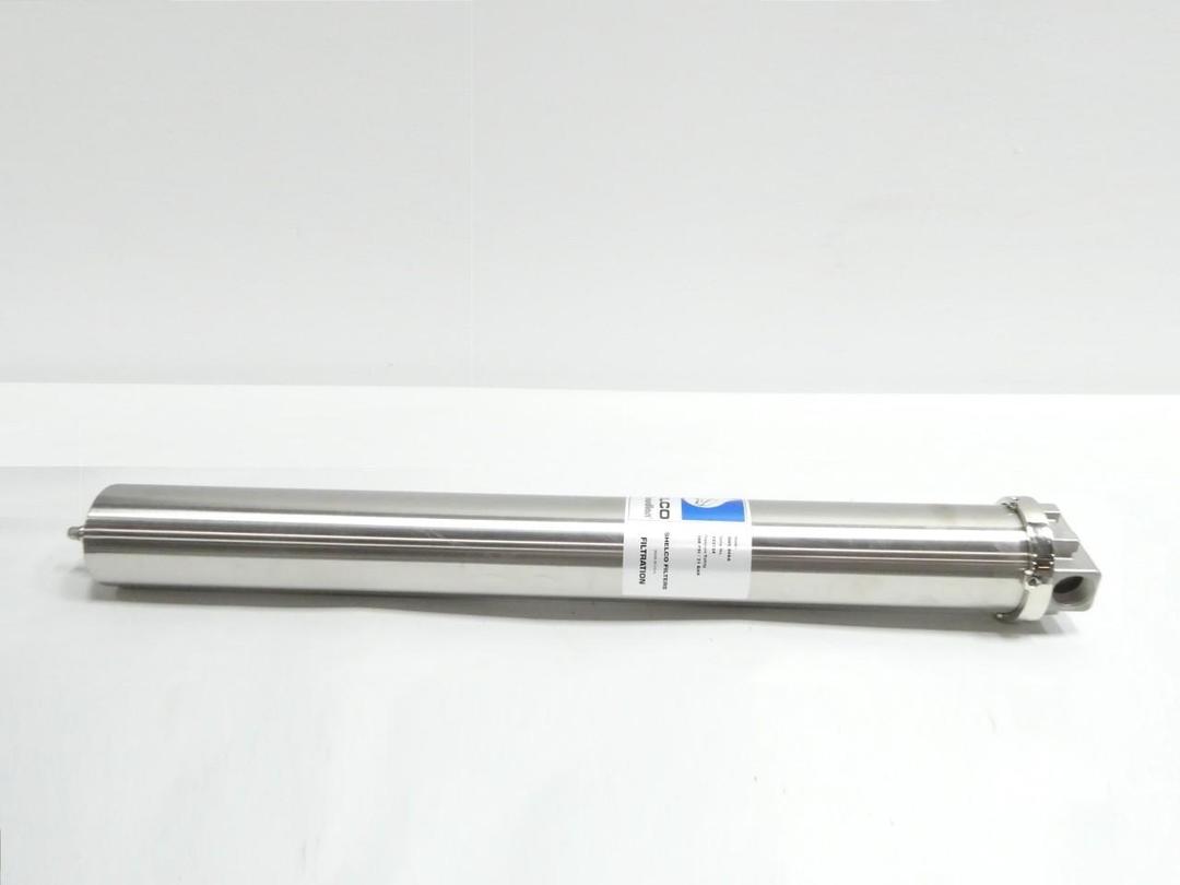 SHELCO RHS-908A MICRO GUARDIAN SINGLE CARTRIDGE FILTER HOUSING 300PSI 1IN
