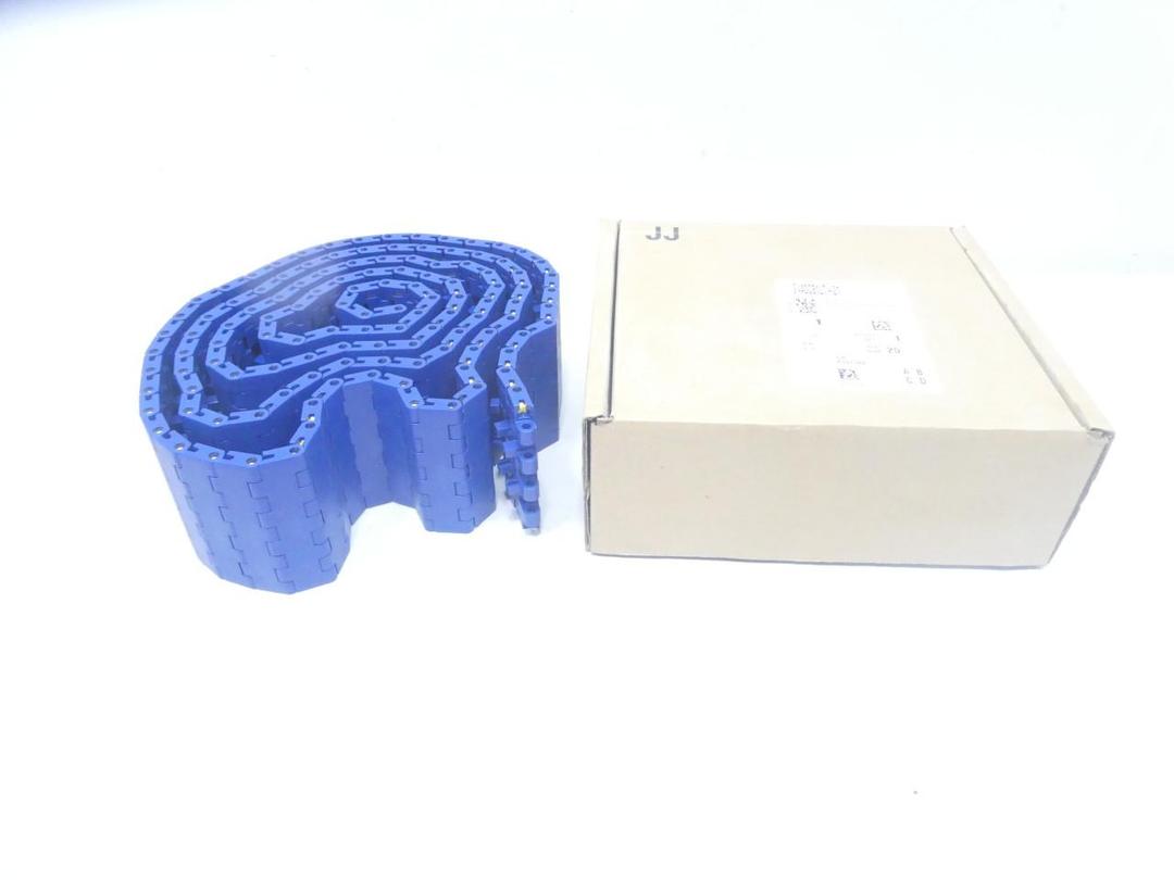 INTRALOX A1E244DCB1LT-21 SERIES 1400 MTW FLAT TOP BLUE ACETAL BELT 10FT 4-1/2IN