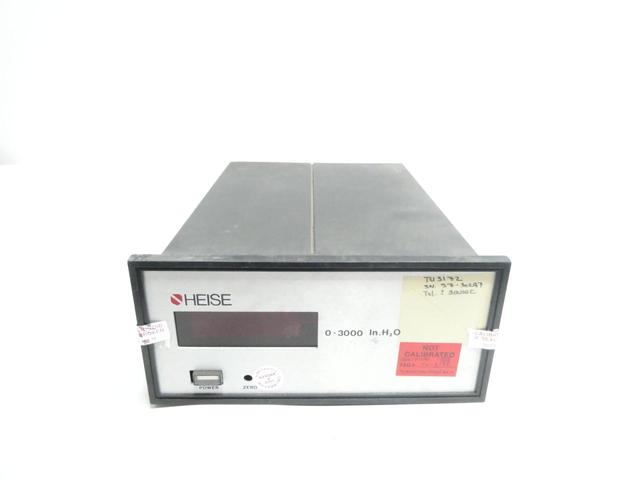 HEISE 710A PRESSURE INDICATOR 0-3000IN-H2O 110V-AC