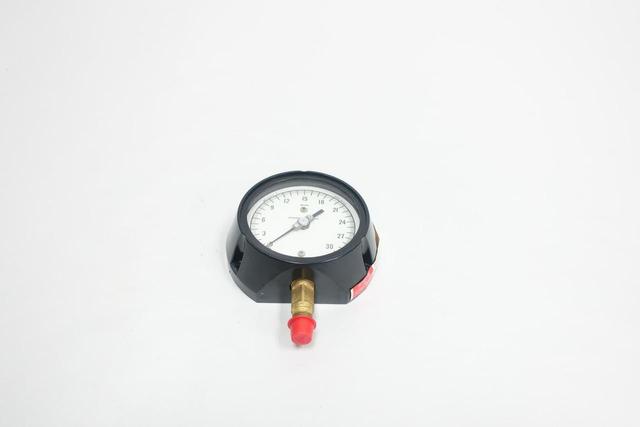 WEKSLER AA13P PRESSURE GAUGE 3-1/2IN 1/4IN NPT 0-30IN-HG